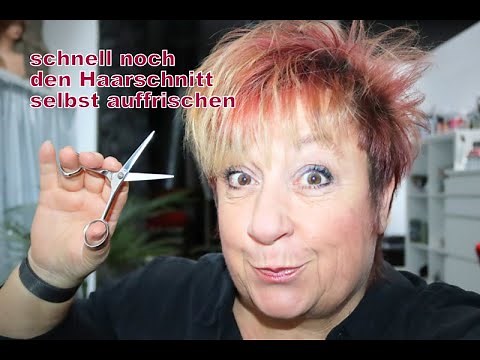 Haarschnitt auffrischen, DIY, Haare einfach selbst nachschneiden, Anleitung zum Haare schneiden