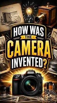 The History of the Camera: When Was the First Photo Taken? 🤯📸 #camerahistory