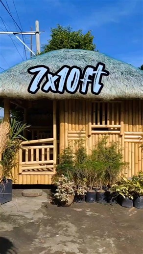 9.7K views · 97 reactions | Bahay kubo with 1 Room |7x10ft #Bahaykubo #bamboohouse #kubo #bamboo #fbreels #JANObahaykubo #facebookreels | JANO Bahay Kubo | Facebook