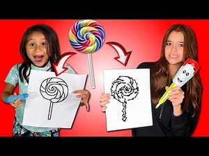 Quem Fizer O MELHOR DESENHO Come! VIDEO COMPLETO ( Compilação)