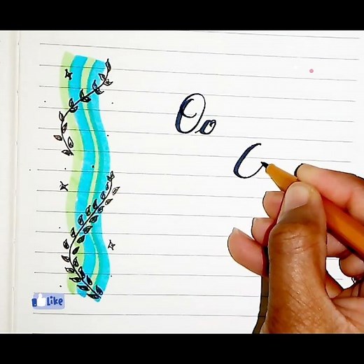 Master the Letter 'O' in Hand Lettering | Quick Tutorial #stylishfont #handlettering #calligraphy
