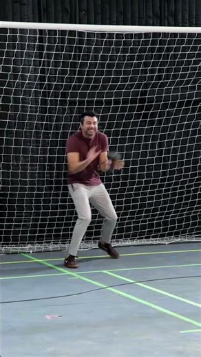 Mark Rober Takes a Shot: Can He Block It? #shorts
