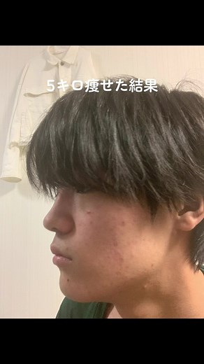 1番の整形って痩せることだよね。5キロ痩せるだけでこれだけ変わる。マジで人生変わるよ#99 #fyp #札幌 #パーマ #プードルパーマ #おすすめ #バズれ #垢抜け #自分磨き中