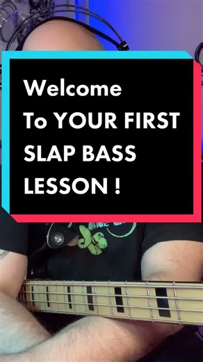 #Lets #learn #Slap #Bass #tiktok #fyp #lesson #guitarlesson #music #guitarteacher #teacher #guitar #theory #artist #tik_tok #musician #bassteacher