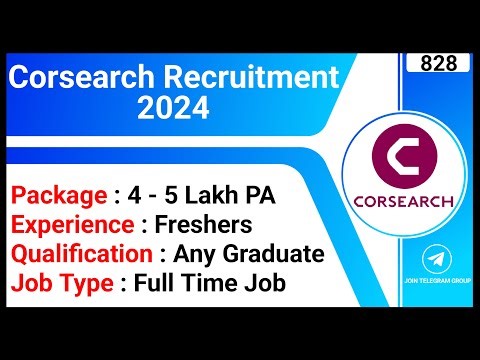 Corsearch Recruitment 2024 | MNC Company Jobs | Billing Analyst Jobs | Fresher Jobs