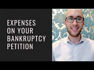 What expenses do you need to list on your bankruptcy forms?
