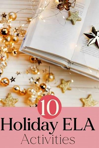 Christmas Holiday ELA Activities for Middle and High School - Building Book Love
