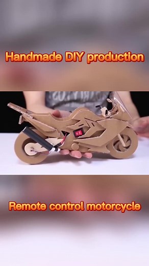 Create Your Own Handmade DIY Remote Control Motorcycle