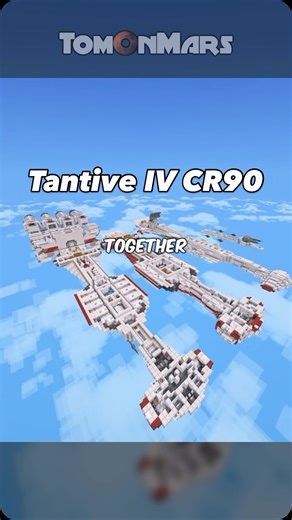 TomOnMars on Instagram: "1:1 Tantive IV CR90 Corvette in Minecraft | FULL TOUR Built on The Bakery @bakery_builders Server IP: play.bakery.builders 🟥Follow @tomonmars for more Minecraft Star Wars creations and inspiration 🟧Download builds via my Patreon 🟨Check out my YouTube for long-form videos, links in bio Tags🔖- #minecraft #minecraftbuilds #starwars"