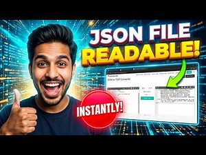How to Convert a JSON File to a Readable Format | Step-by-Step Guide