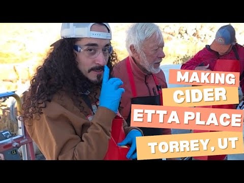 Making Cider in the High Desert | Etta Place Cidery, Torrey Utah