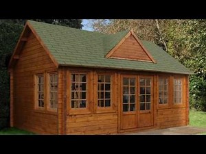 Perfect Little Wood Cabin Kit That You Can Build Yourself