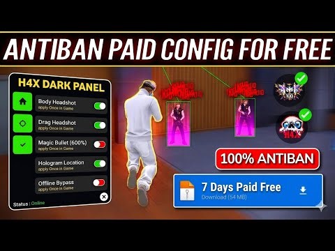 Free Fire Auto Headshot Config File🎯🌠 Macro Aimbot + No Recoil Regedit ‼️ Antiban VIP Script 👽