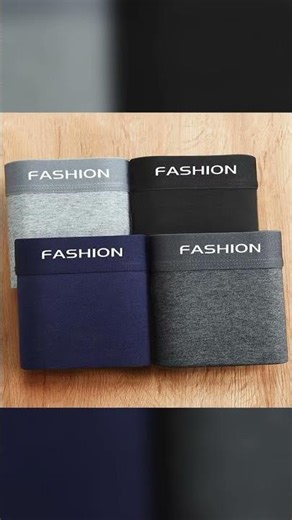 Men's Boxer Briefs 4-Pack, Soft, Breathable, Elastic, Loose Fit – Unbranded – AliExpress