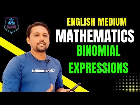 Binomial Expressions Explained Simply | Algebra Basics for O/L Maths | English Medium
