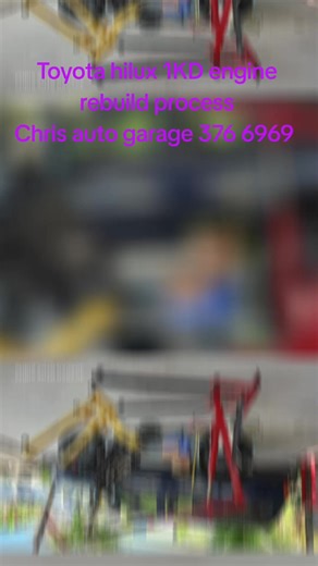 Toyota hilux 1KD engine rebuild process ☎️Contact us on 376 6969 📌South trinidad 🇹🇹 highway side #everyone #foryou #fyppppppppppppppppppppppp #toyota