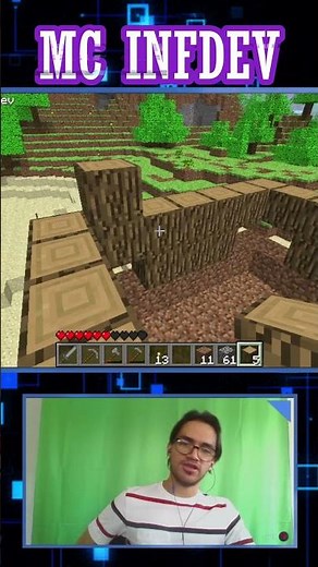 Así se siente jugar Minecraft Infdev 0 10