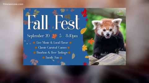 Virginia Zoo to host Fall Fest with games, cider tastings and family fun