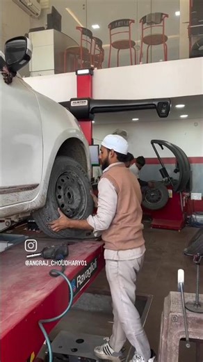 Swift gadi wheel alignment# wheel balancing#shortvideo