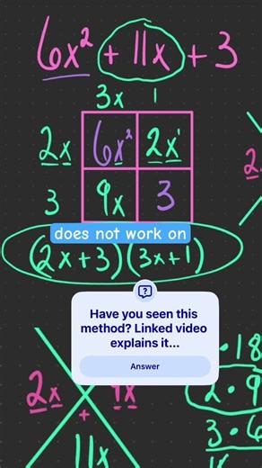 Factoring Trinomials Doesn’t Have to be Difficult!