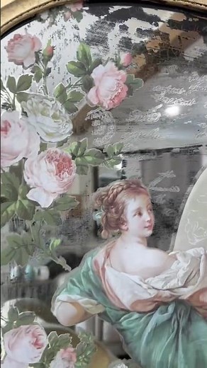 DIY Mirror Makeover with Decor Transfers | Easy & Timeless Home Decor Using Redesign!