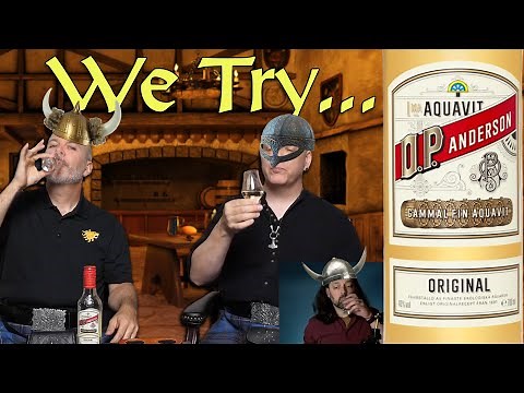 We Try O. P. Anderson Original Aquavit