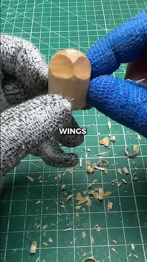 This tiny owl carving took how long? 🦉⏳ Watch and find out 😎#WoodCarving #OwlCarving #BeaverCraft