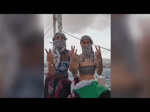 Activists on Gaza flotilla laughed at for dancing for Hamas