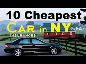 Top Cheapest Car Insurance Companies in NY (New York) USA