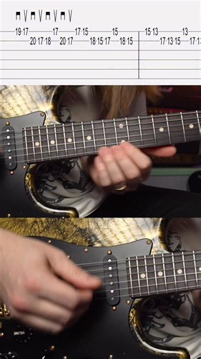 One of the many amazing picking licks learned from Paul Gilbert over the years. This one is particularly got because it feels natural for your left and right hand. All based around A minor. I still play these licks all the time for fun. Tabs linked in my bio. #guitarlesson #paulgilbert #shredguitar | Robert Baker