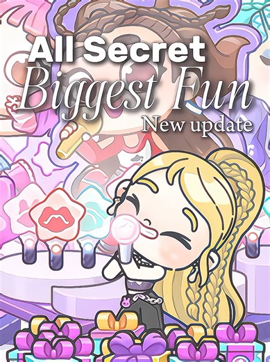 All Secret on Biggest Fun | New update Avatar world 🪄🎶💖 #newupdate #secret #tutorial #avatarworld #pazu