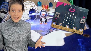 Hacking a Cardboard PinBall Machine with a micro:bit to add LEDs, Motors, and Sounds