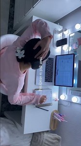 That Girl Is Studying 📚✨ | Aesthetic Study Routine, Clean Desk Setup & Focus Vibes