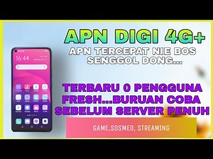 Setting APN DIGI tercepat for android 2022