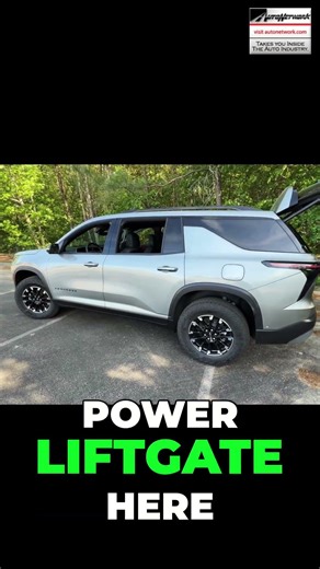 Chevy Traverse: Massive Space & Power Liftgate Magic! #shorts
