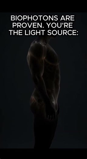 #shorts #Biophotons are proven. You're the light source: