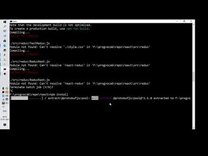Module not found: Can't resolve 'react-redux' in