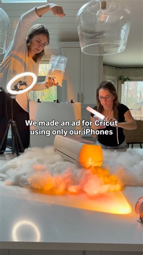 Amanda Vernaci | Come Stay Awhile on Instagram: "Hey @cricut , here is our *spoof* commercial... ✨ Fun Friday edition ✨ #ad Even when our commercial sucks, Cricut is still the star and that’s just show business baby ⭐️😂 Even if our commercial flopped, your Cricut never will! It’s beginner-friendly, budget-friendly, and makes those meaningful little touches you can’t buy in a store. Perfect for personalized gifts this holiday season and all of life’s little moments — easy, personal, and actually