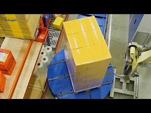 Palletizing | Automatic palletizer VPM-VHV | Verbruggen box/crate palletizer
