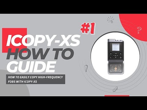 ICopy-XS Tutorial: How to Easily Copy High-Frequency Fobs with ICopy-XS