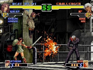 KOF 2000 Whip/Terry/Iori VS Clark/Whip/Jhun FT2