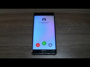 Xiaomi Mi Note 2 Incoming Call