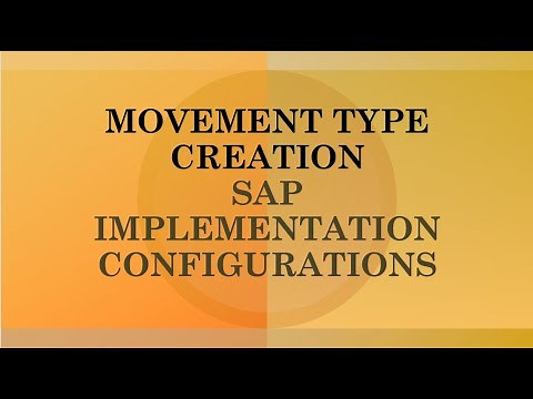 create movement type sap mm | movement type 101 in sap | movement type configuration in sap mm #sap