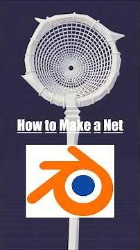 How to make a Net in Blender!