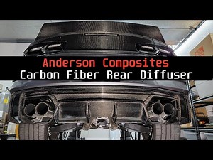 How-To: 2017+ Camaro ZL1 Anderson Composites Carbon Fiber Diffuser Install!