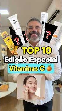TOP 10 VITAMIN C PRODUCTS ON THE MARKET! 🍊🏆 #vitaminc #top10 #darkspots