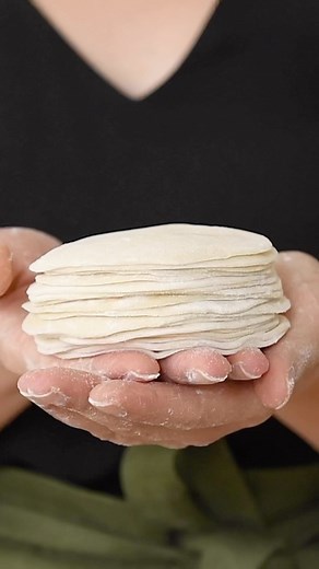 Lisa Lin on Instagram: "I made dumplings from scratch a few weeks ago, and I felt so out of practice. 😬 So this dumpling wrapper tutorial is a refresher for all of us!! More dumpling content to come as we get closer to Lunar New Year! Full recipe for the wrappers (with tips and a longer video!!) is on the blog, tap link in profile and then the wrappers photo #dumplings #lunarnewyear #comfortfood"