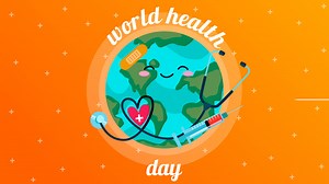 Motion Graphic of Flat design world health day background | Free Stock Video Footage
