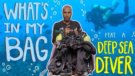 What s in My Dive Bag | California Academy of Sciences | Mauritius Valente Bell