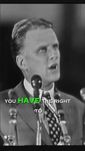 You Have the Power to Choose God or Reject Him | Billy Graham